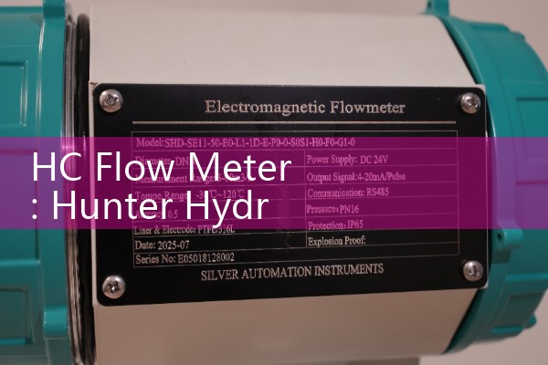 HC Flow Meter: Hunter Hydrawise Connected Smart Smart Irrigation Systems